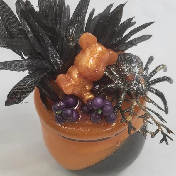 Spooky Yet Sweet: Halloween-Themed Jar with a Twist of Trick and Treat! - Image 4