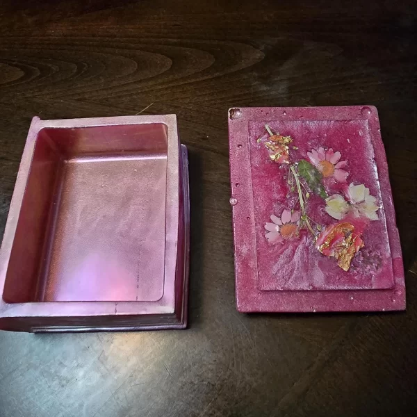 Whimsical Pink Book Trinket Box - Image 5