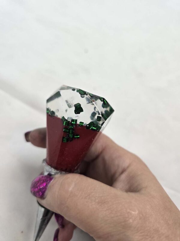 Christmas-Themed Resin Wine Stopper - Image 4